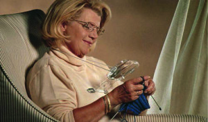 Strickfrau